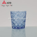 Juice Glass Retro Embossed Glass Hotel Household Items